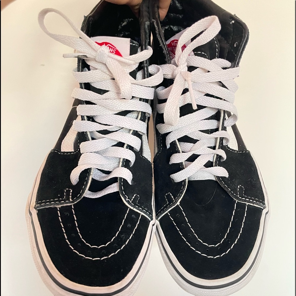 Vans high top sneakers